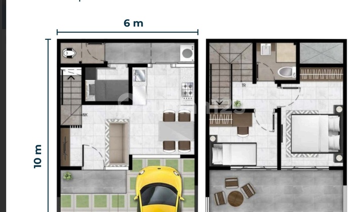 Rumah Baru Cluster Bukit Nirmala Pik 2 Cempaka Luas 6x10