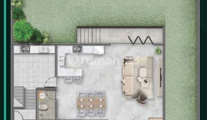 Rumah Baru Di Cluster Pantai Bukit Villa Pik 2 Canggu Luas 15x30