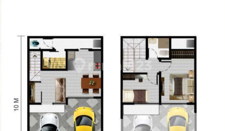 Rumah Baru Cluster Arcadia Pik 2 Salvia Hoek Luas 9x10