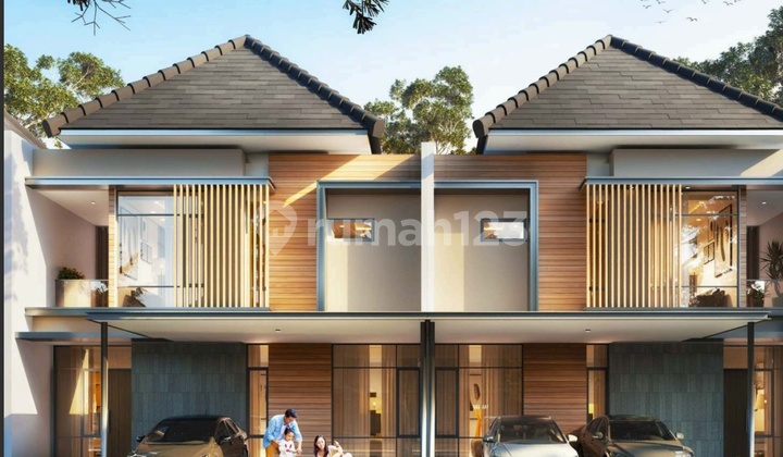 New House in Kuningan Village Cluster, PIK 2 Marble Hoek, Size 13x15