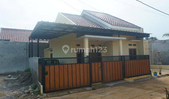 Rumah Pinggir Jalan Hanya 175jt 5menit Kestasiun di Bojonggede 1