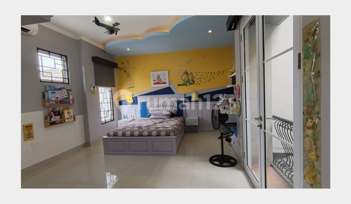 Rumah Lebar 10 SHM Furnished Hadap Utara Alicante Gading Serpong, Tangerang 2