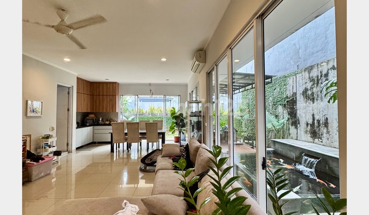 Rumah 2 Lantai dengan Taman - De Cajuputi De Park BSD