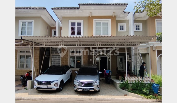 Rumah Cantik Hadap Timur Full Renov dan Furnished Trimezia Gading Serpong