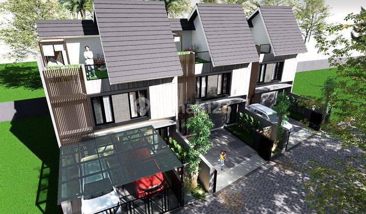 Rumah 2 Lantai Rooftop SHM Sleman 2