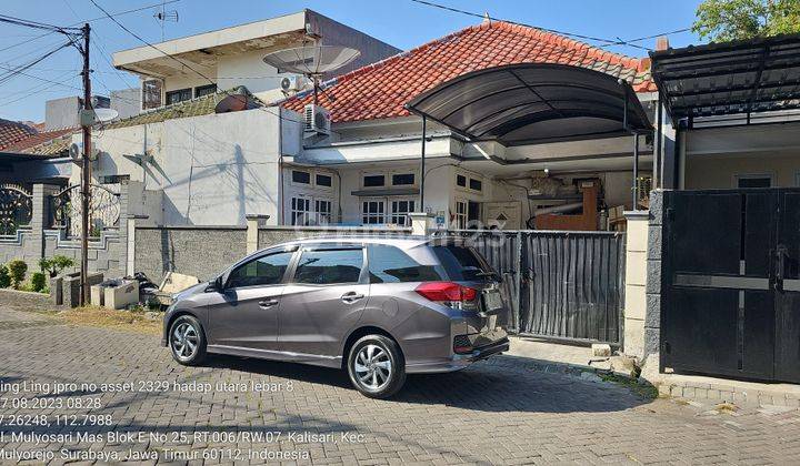 Rumah Bagus Unfurnished SHM Asset Bank Murah Banget Area Premium Mulyosari Harga Sudah All In 1