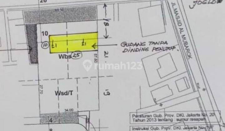 Dijual tanah di joglo kembangan jakarta barat 2