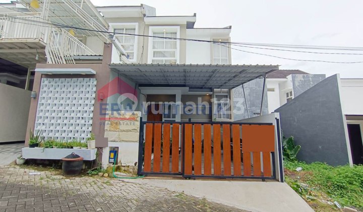 Dijual Hunian Modern 2 Lantai One Gate System Dekat Kampus Ub Abm Dll