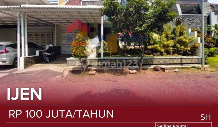 Rumah 2 Lantai Lengkap Taman Depan Belakang Asri Di Tengah Kota  1