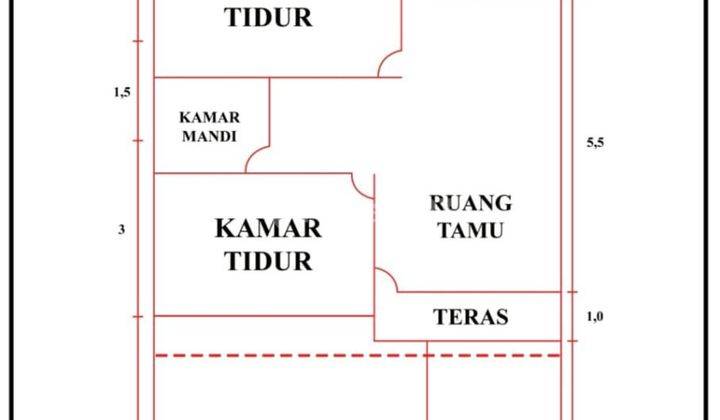 Rumah Murah Tajur Halang Inkopad , Kalisuren Cicilan 1,8jt  2