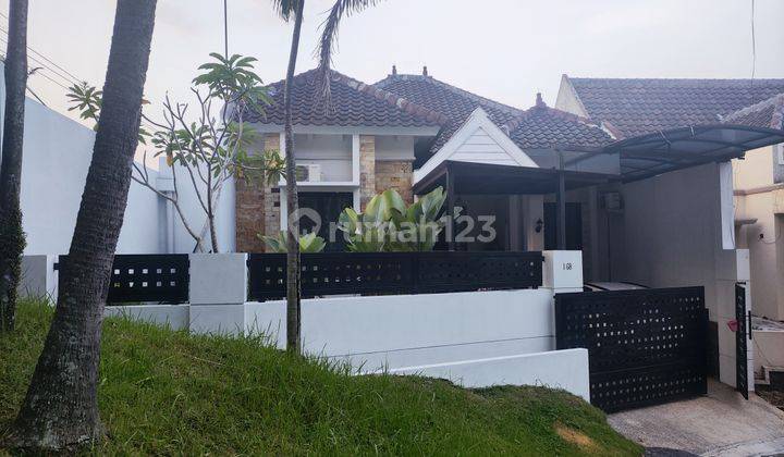 Dijual rumah american classic villa puncak tidar siap huni 1