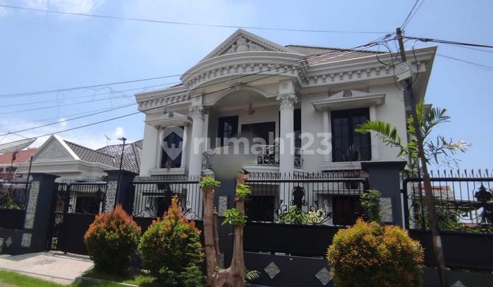 Dijual Rumah Mewah 2 Lantai Mediterania Dharmahusada Surabaya