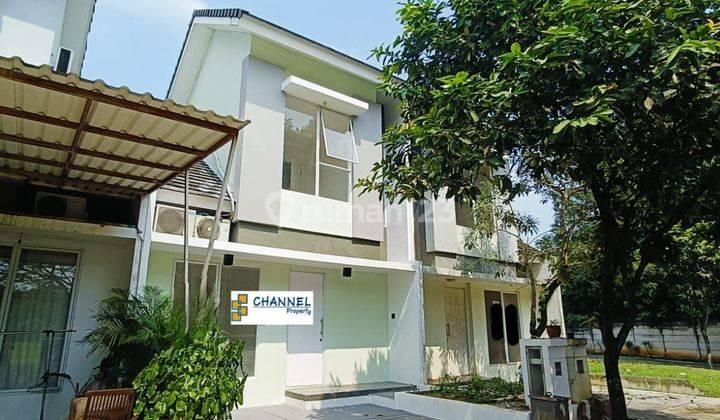 Rumah Siap Huni Cluster Depan Taman Lokasi Strategis, Rumah Di Bsd, Vn 1