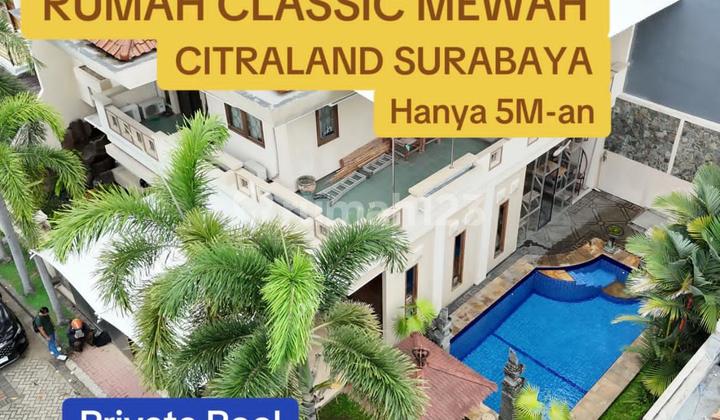 Dijual Rumah Villa Taman Gapura Citraland Surabaya Barat