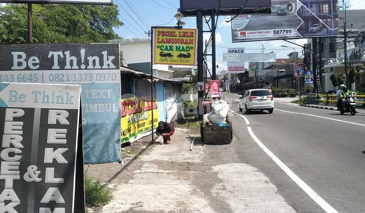 Tanah Strategis Dibawah Harga Pasaran di Jalan Kaliurang Km 8