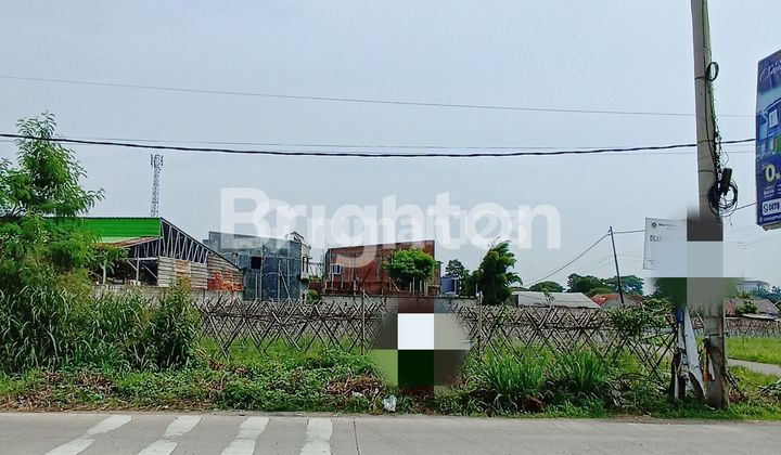 Tanah Komersiil dipinggir Jalan Raya Lingkar Laladon, Bogor