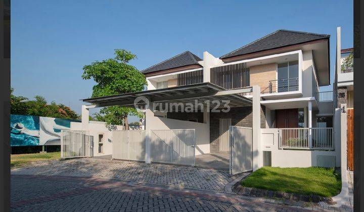 Rumah Mewah Graha Famili Posisi Cluster Depan Surabaya Barat Dw  1