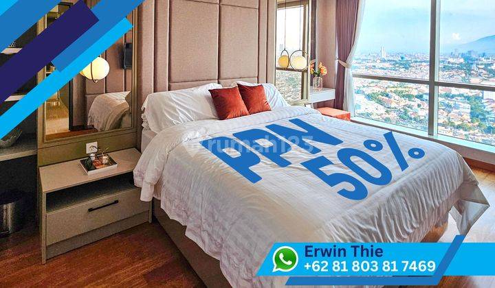 Apartemen 2 Kamar Tidur Siap Huni Pusat Kota 1