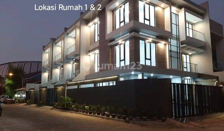 4 Units, Rumah Baru 3 Lantai Shm Di Sunter, Jakarta Utara 2