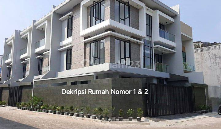 4 Units, Rumah Baru 3 Lantai Shm Di Sunter, Jakarta Utara 1