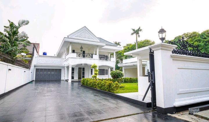 Luxurious 2-Story House, 1,148 M2 Area, Semi-Furnished in Kemang, South Jakarta