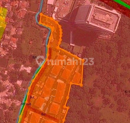 Dijual Bawah Njop Tanah Luas 17.714 M2 Dgn 17 Town House Di Kebagusan, Jaksel 2