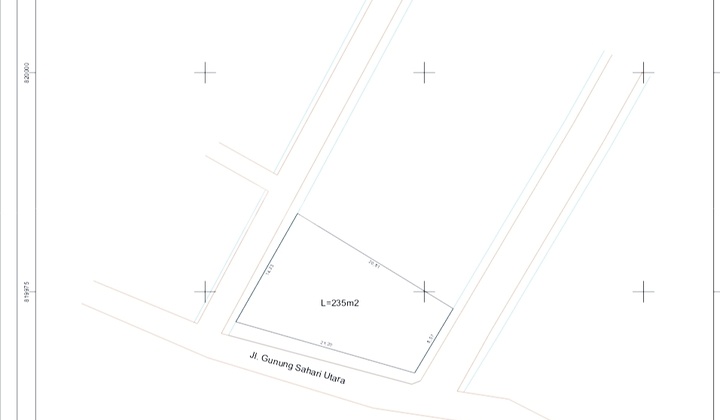 Tanah Luas 235 M2 Di Gunung Sahari, Jakpus Dekat Mangga Dua, Industri Tanah Luas 235 M2 Di Gunung Sahari, Jakpus Dekat Mangga Dua, Industri