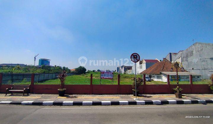 Dijual Tanah Strategis Double Way Di Pusat Kota Mojokerto Dekat Mall 