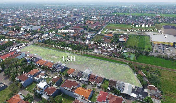 Dijual Tanah Strategis Double Way Di Pusat Kota Mojokerto Dekat Mall  2