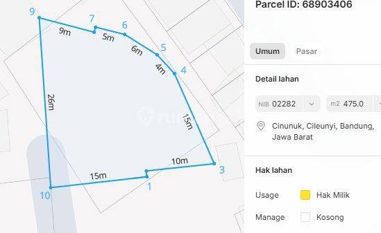 Tanah Kavling Strategis Dekat Kampus Upi Cibiru  2