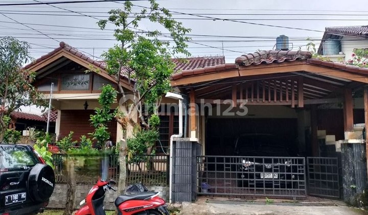 Well-Maintained Land Count House Ready to Occupancy in Cicendo Pasteur Complex
