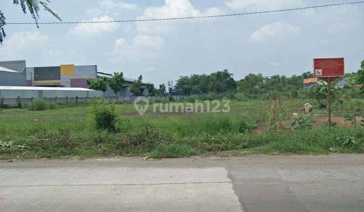 Dijual Tanah Industri di Jl Raya Sidorogo Trosobo Krian 1