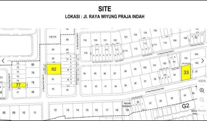 Dijual Tanah Kavling Raya Praja Indah Strategis 1