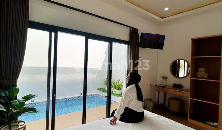 Villa Full Furnish Private Pool Cocok Buat Investasi Dekat Wisata Villa Full Furnish Private Pool Cocok Buat Investasi Dekat Wisata