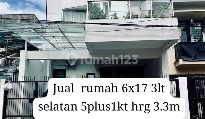 Jual Cepat Rumah Kelapa Gading Minimalis Modern Bagus 3 Lantai