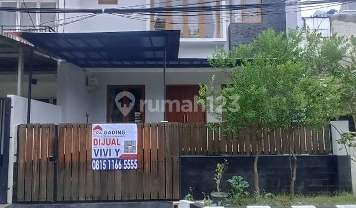 Turun Harga Rumah Minimalis Cantik Rapih Siap Huni Lebar 8 Kelapa Gading Row 3 Mobil Luas