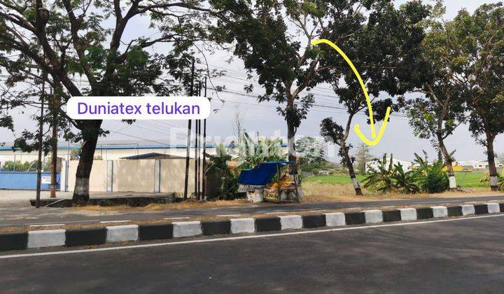 TANAH STRATEGIS JALAN RAYA UTAMA TELUKAN SOLO SUKOHARJO 1