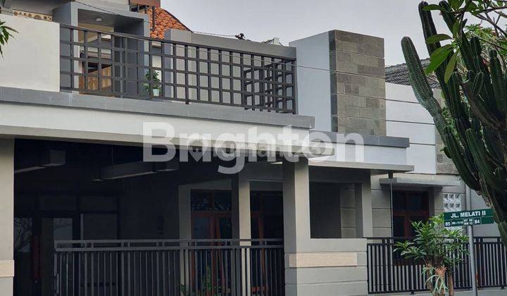 RUMAH DUA LANTAI SEMI FURNSIHED + AC FAJAR INDAH SOLO BARAT 1