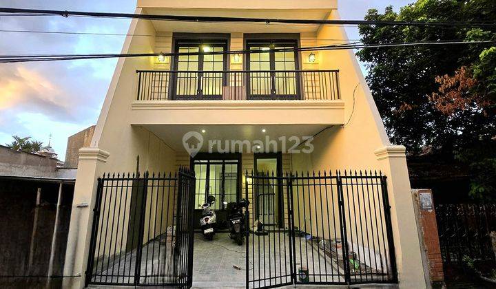 Dijual Rumah Baru Non Cluster Dengan Rooftop Di Cipinang Jakarta  1