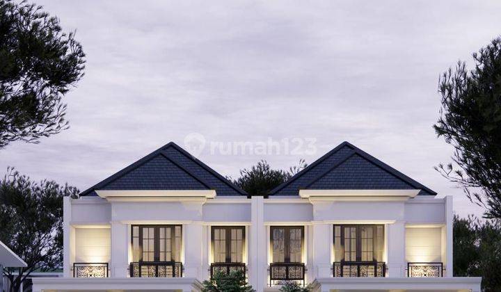 Dijual Rumah Mewah American Classic Di Lokasi Edi Cempaka Putih Jakarta Pusat  1