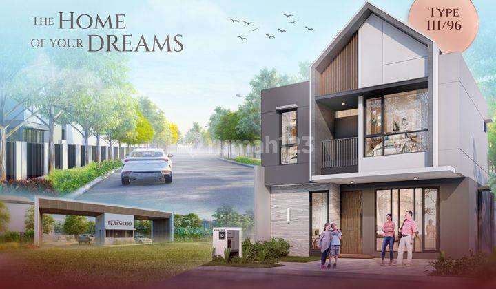 Cluster Rosewood Garden Avenue Residence Rumah 2 Lantai Dengan Konsep Scandinavian 2