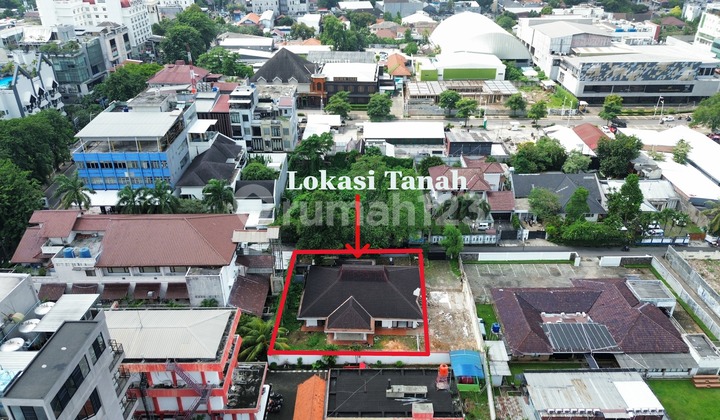 Tanah Komersial 796 M² Zonasi K-3 di Kemang- Hanya 1 KM ke Kemang Village- Cocok Kantor, Klinik & Cafe