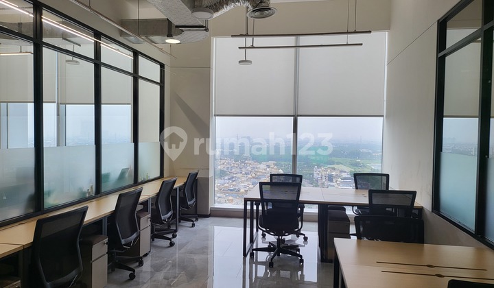 Kantor Pribadi Siap Pakai di Gowork Asg Tower Pik 2