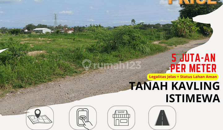 Dijual Tanah Kavling Premium di Trihanggo Sleman, Lokasi Sempurna 1