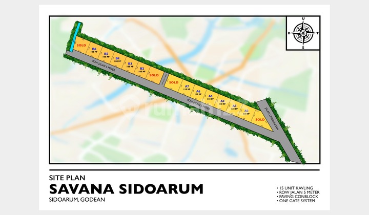 Jogja Rice Field View Land - 5 Minutes from West Ring Road Jogja Rice Field View Land - 5 Minutes from West Ring Road
