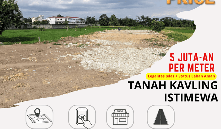 Tanah Kavling Di Sleman, Dekat Jalan Utama Dan Jogja City Mall 1