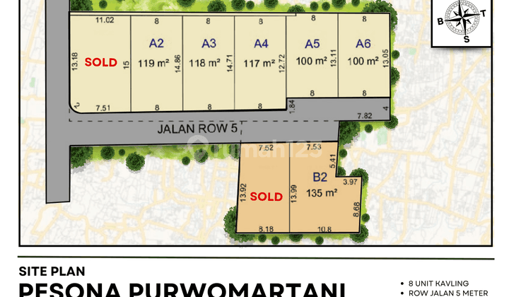 Tanah Strategis Untuk Hunian di Purwomartani Harga Murah  1