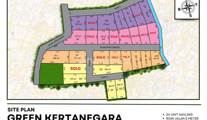 Tanah Murah Prospektif Untuk Hunian Pensiun Mulai 100 Jt an 1