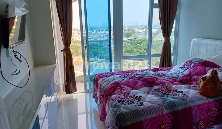 Sewa apartemen 3 kamar puri mansion jakbar full furnish bagus 1