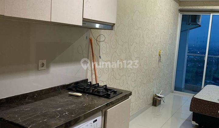 Disewakan apartemen puri mansion tipe studio semi furnish murah 1